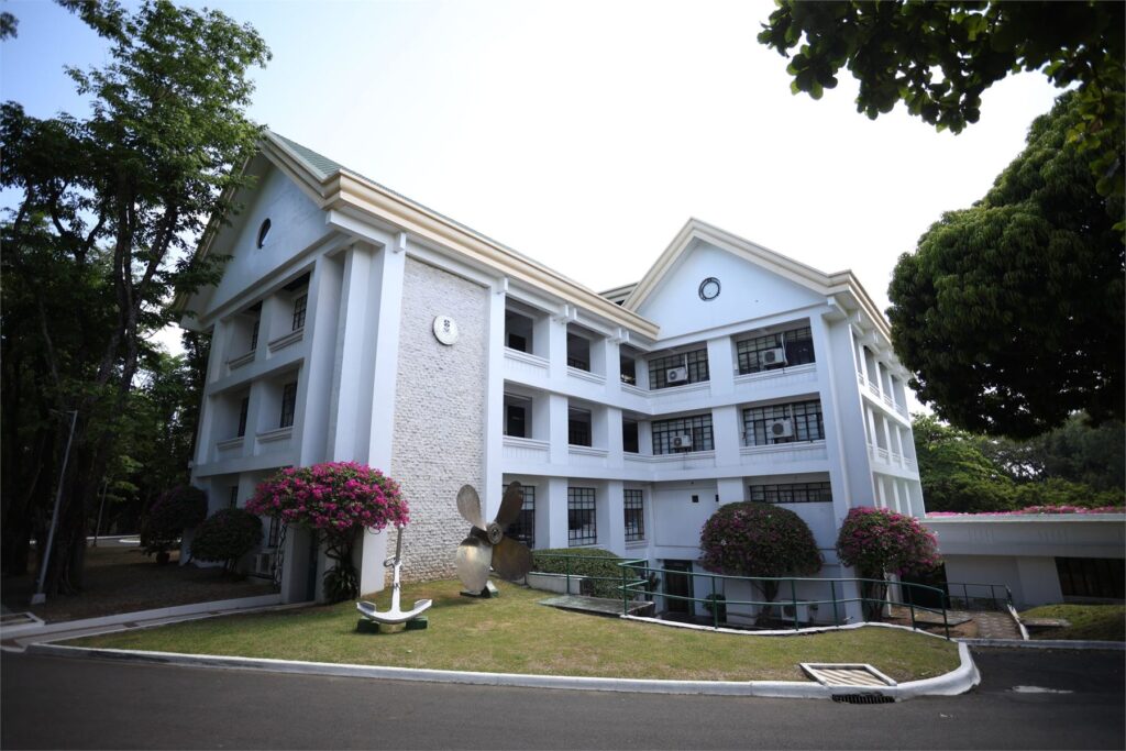 MOL Building exterior with landscaped grounds