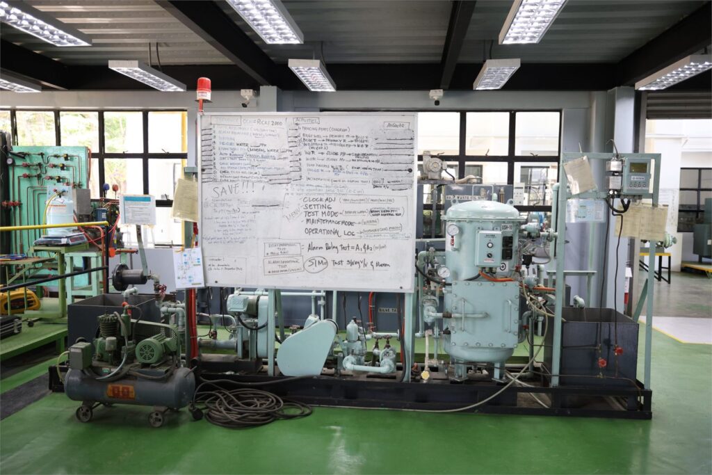 Oily water separator training equipment