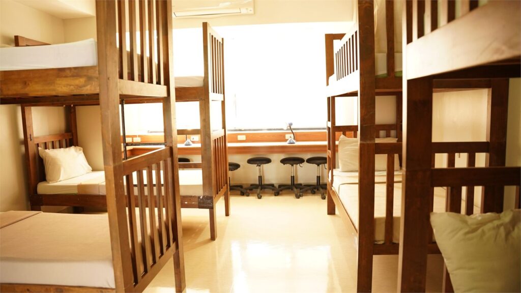 Bunk bed room interior